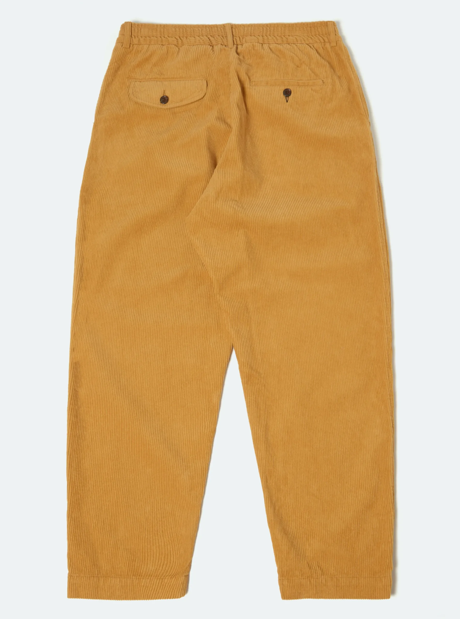 New Pleated Track Pant In Corn Cord Men Suiting.