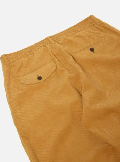 New Pleated Track Pant In Corn Cord Men Suiting.