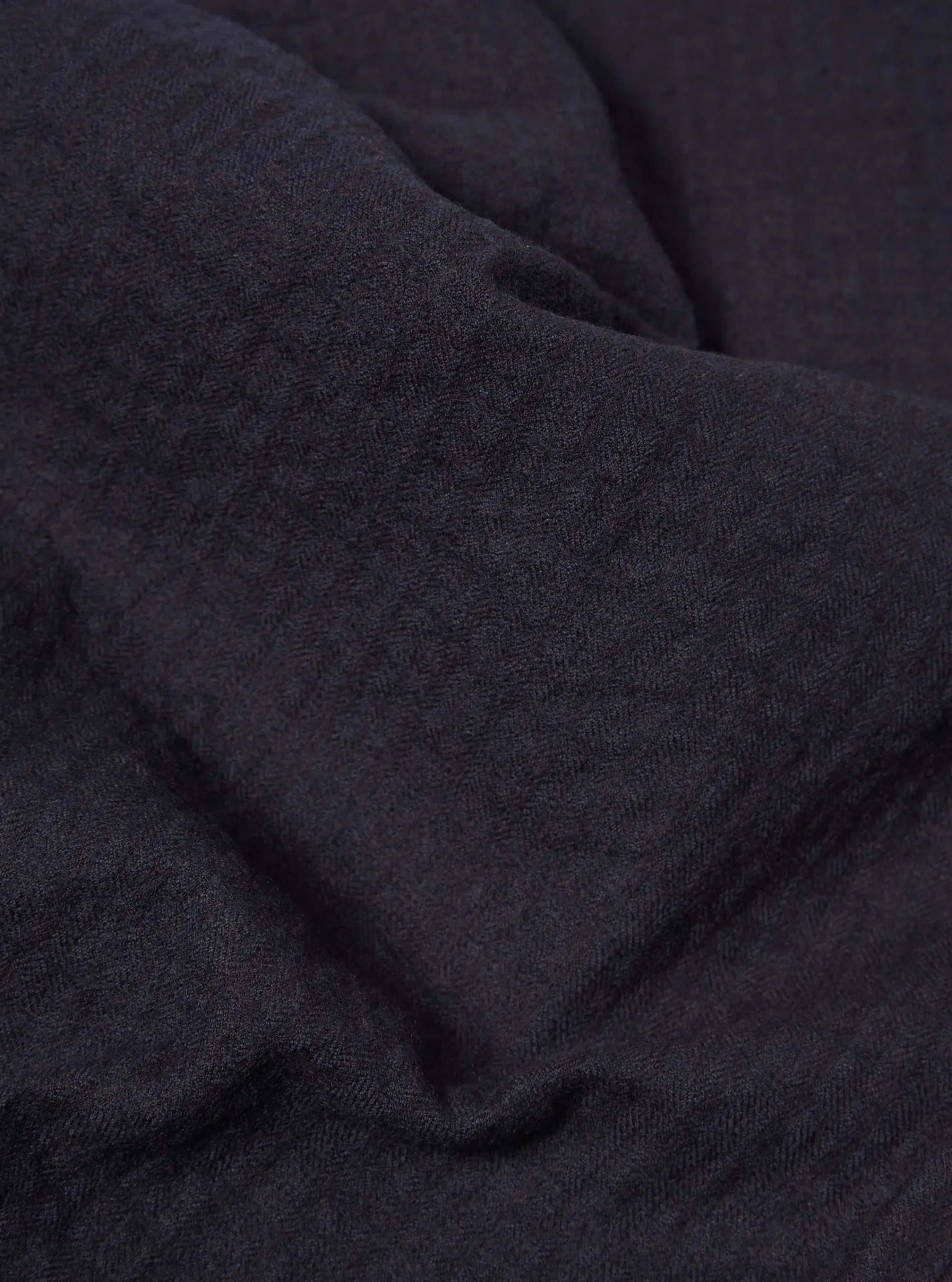 Shop Pleated Track Pant In Navy Wool Cotton Check Men Suiting.