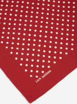 Best Pocket Square In Red Classic Dot Men Accessories.