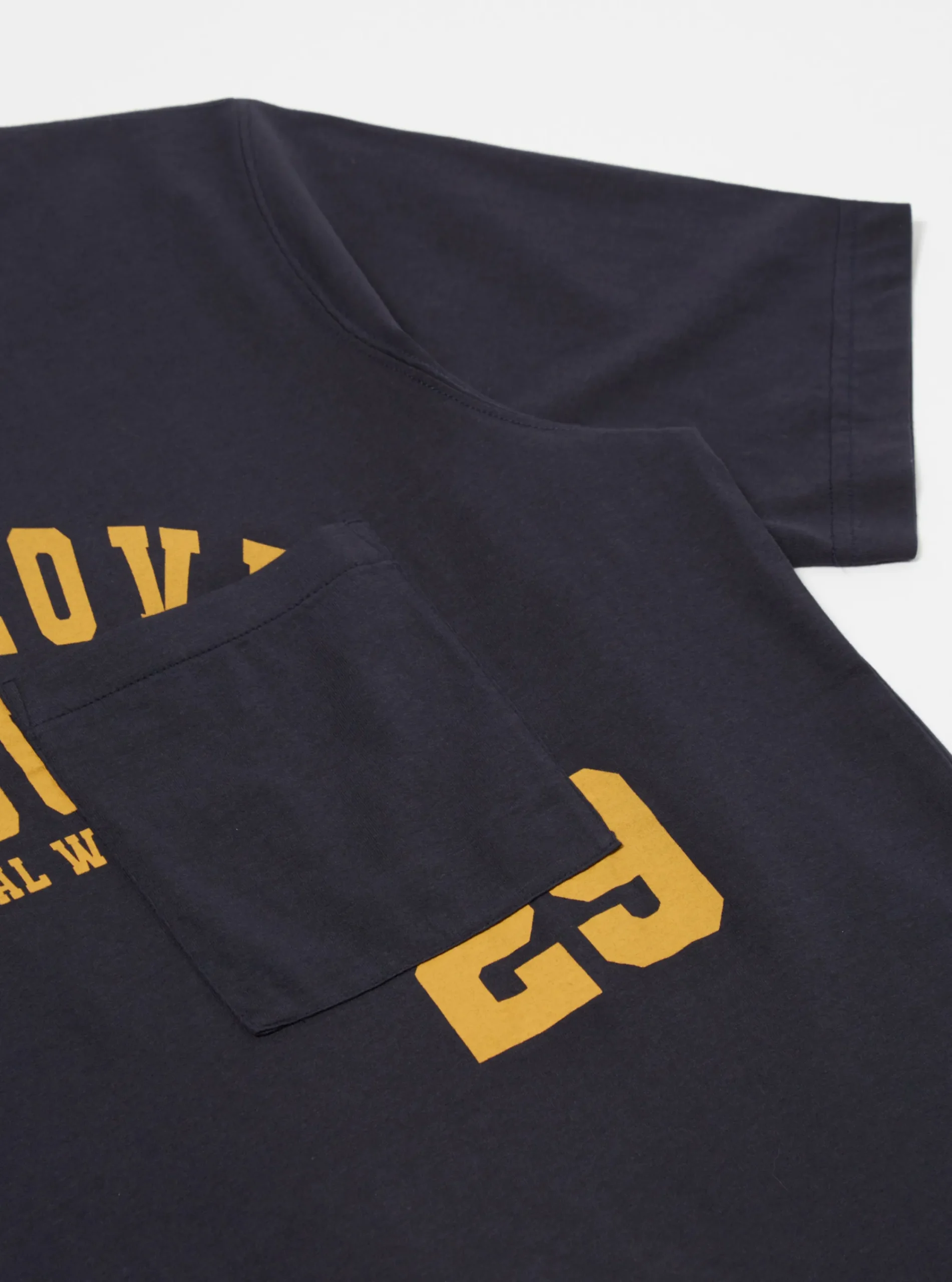 Shop Print Pocket Tee In Navy Single Jersey Pl&S Men Tees & Sweats.