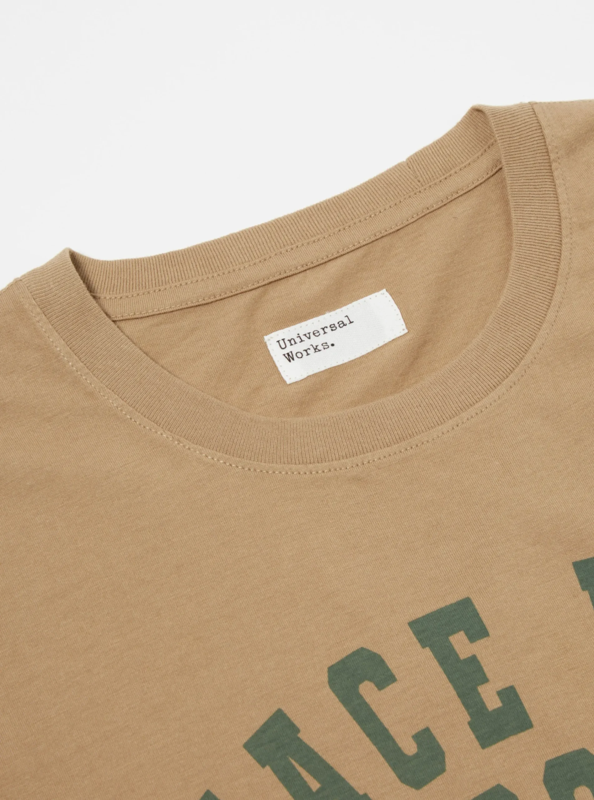 Clearance Print Pocket Tee In Sand Single Jersey Pl&S Men Tees & Sweats.