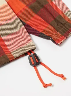 Cheap Pullover Anorak In Red Earth Check Men Coats & Outerwear.