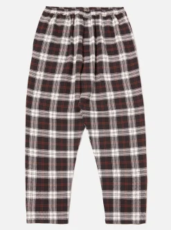 Cheap Pyjama In Black/Ecru Twill Check Men Nightwear.