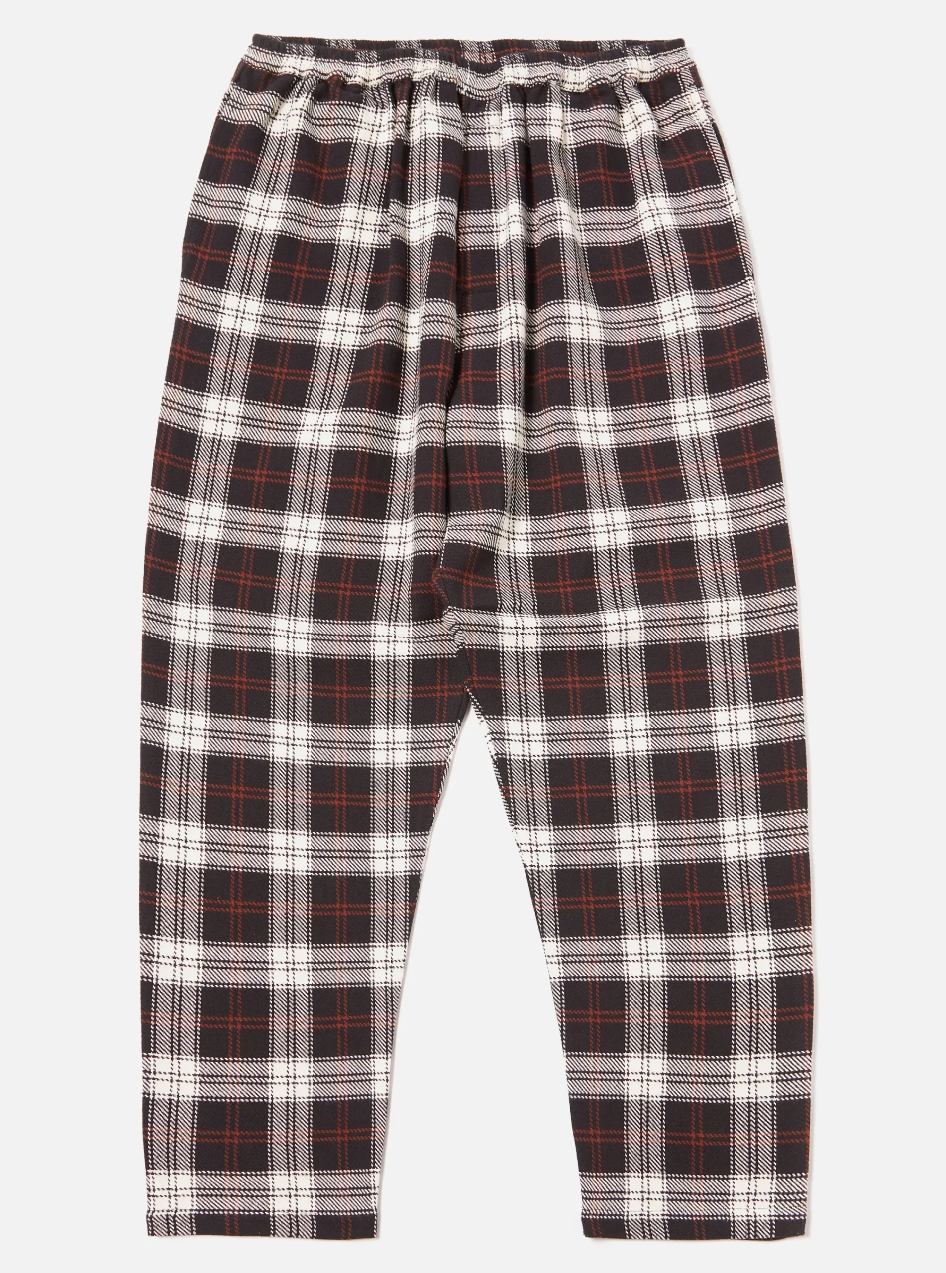 Cheap Pyjama In Black/Ecru Twill Check Men Nightwear.