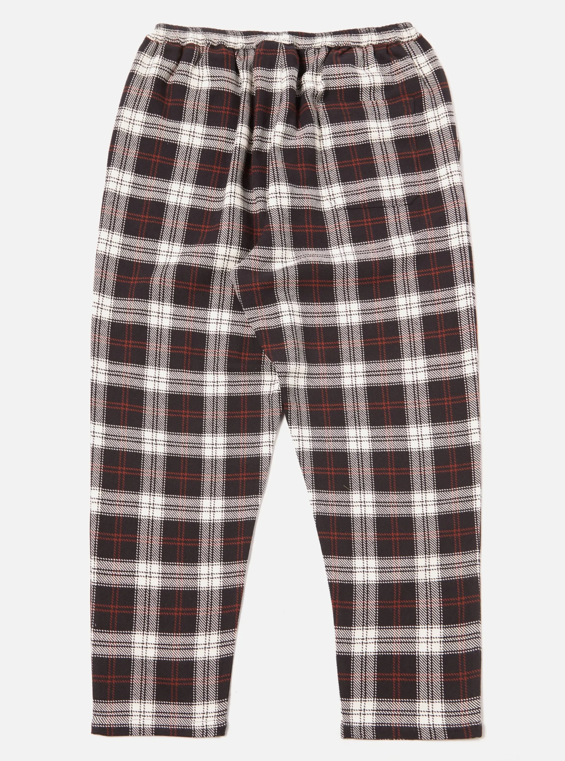 Cheap Pyjama In Black/Ecru Twill Check Men Nightwear.
