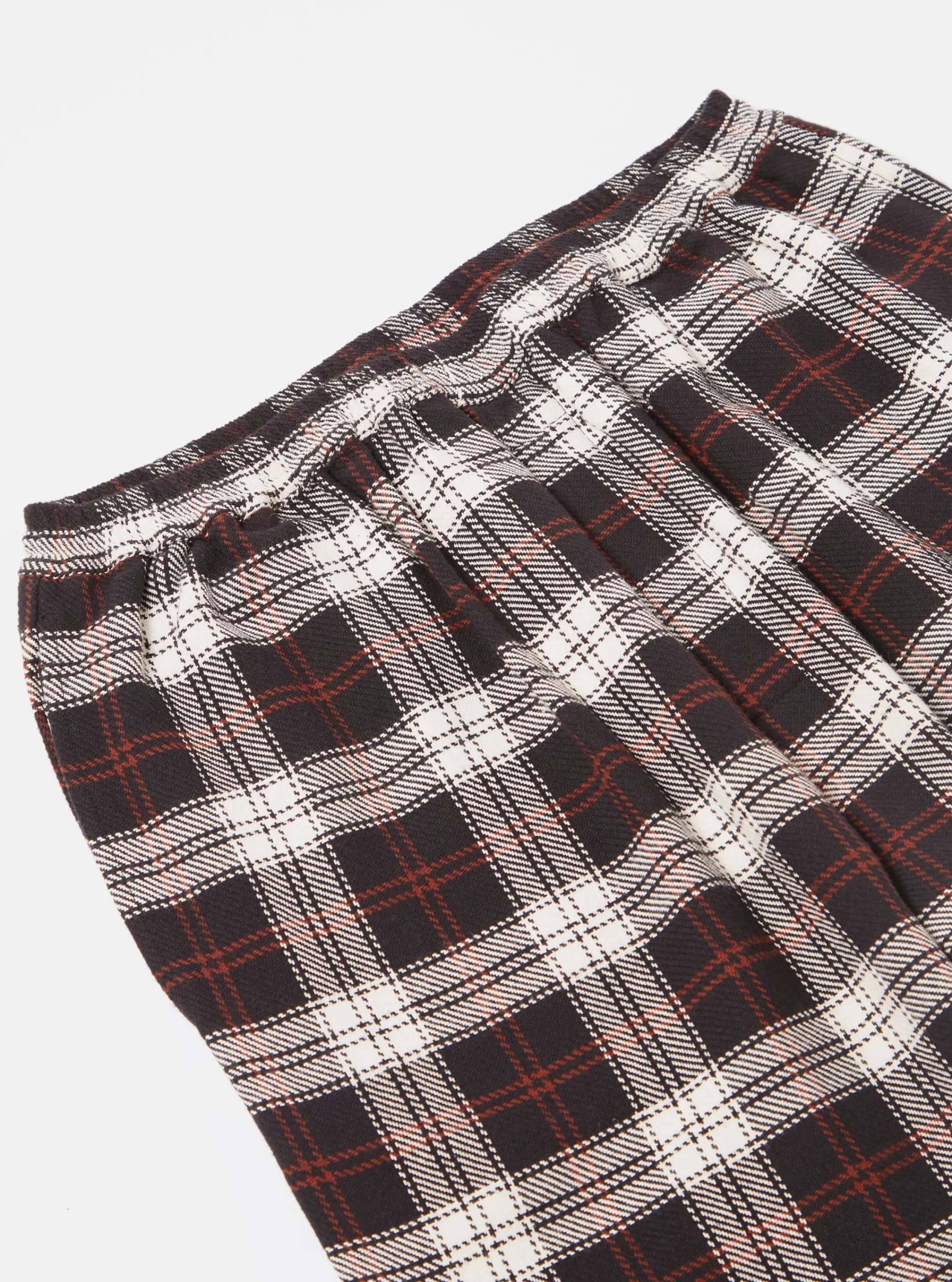 Cheap Pyjama In Black/Ecru Twill Check Men Nightwear.