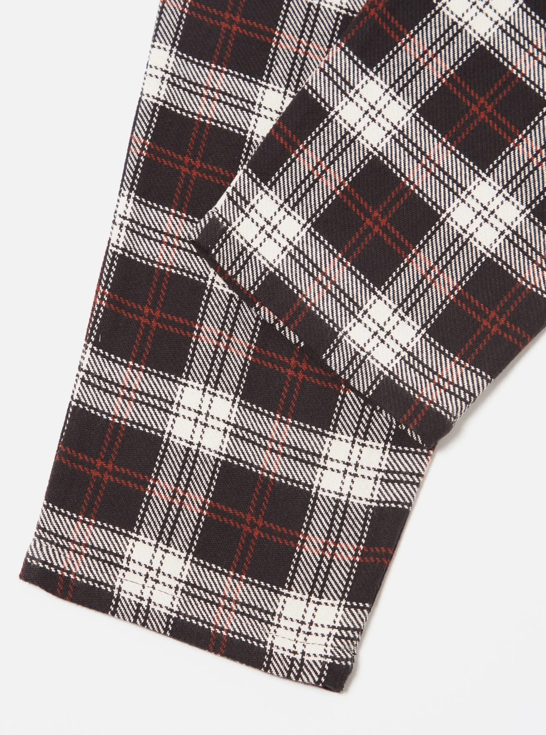 Cheap Pyjama In Black/Ecru Twill Check Men Nightwear.