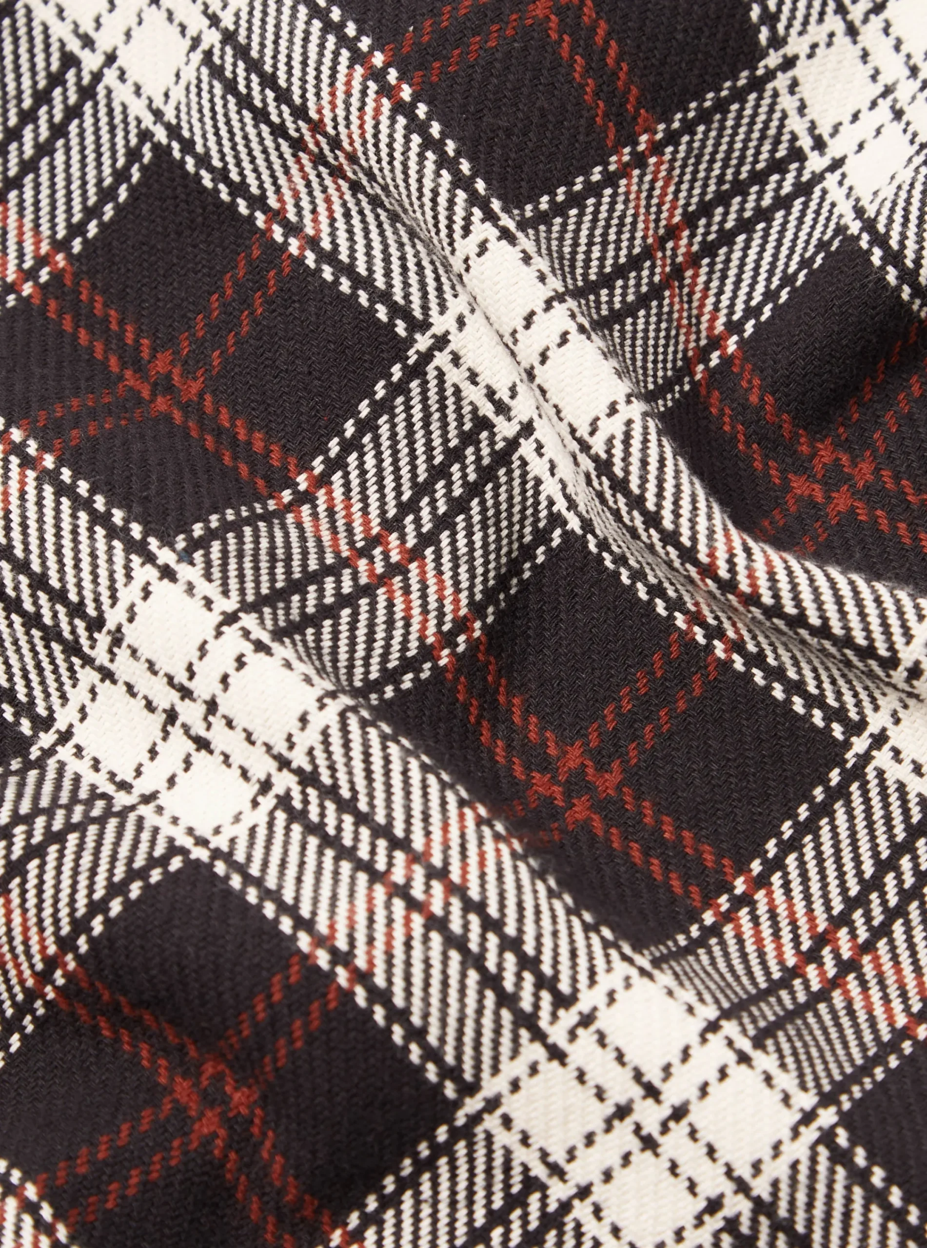 Cheap Pyjama In Black/Ecru Twill Check Men Nightwear.