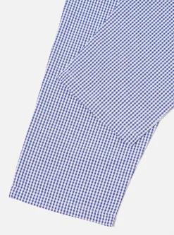 Cheap Pyjama In Blue Gingham Check Men Nightwear.