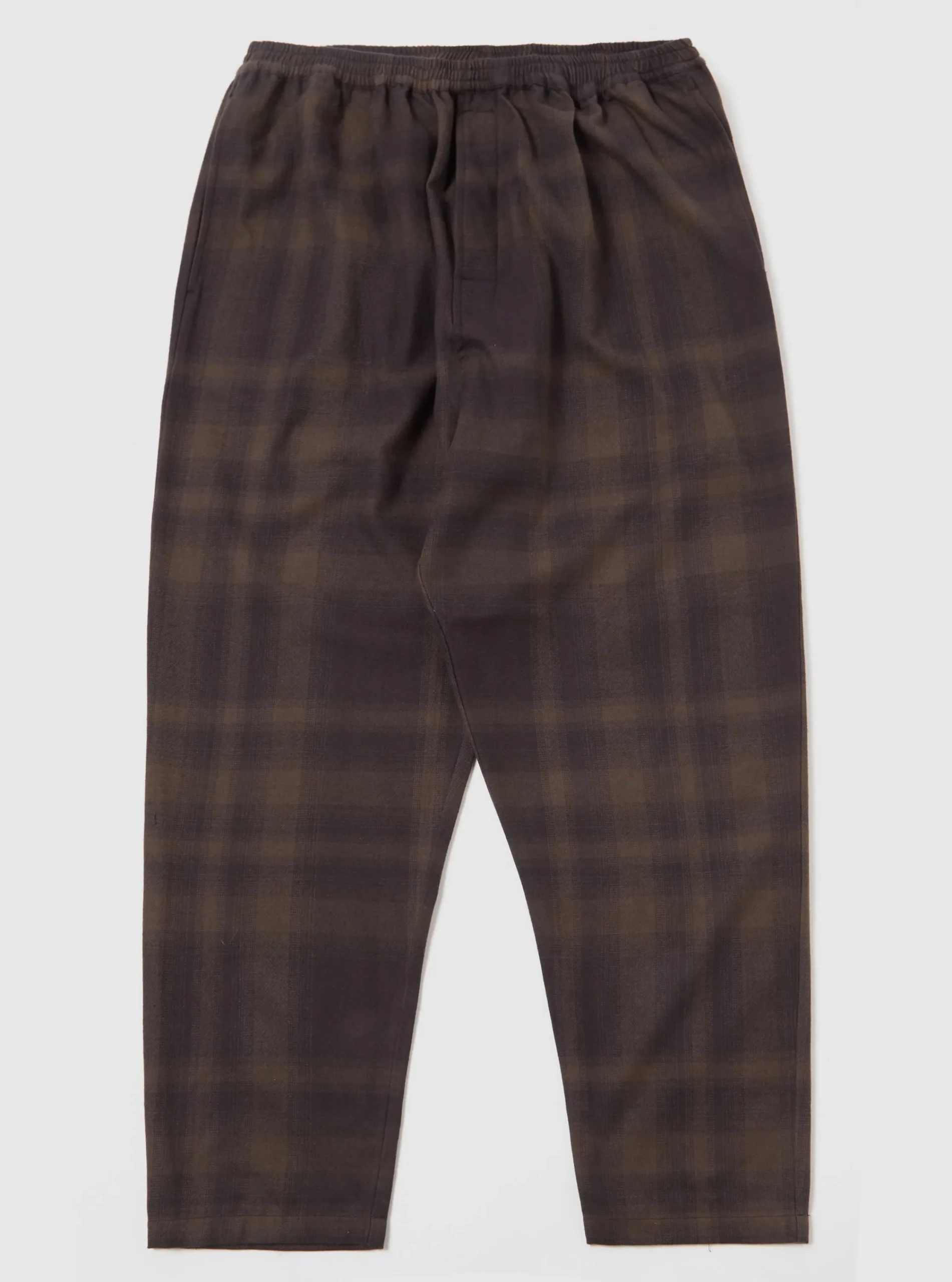 Cheap Pyjama In Charcoal Shadow Check Men Nightwear.