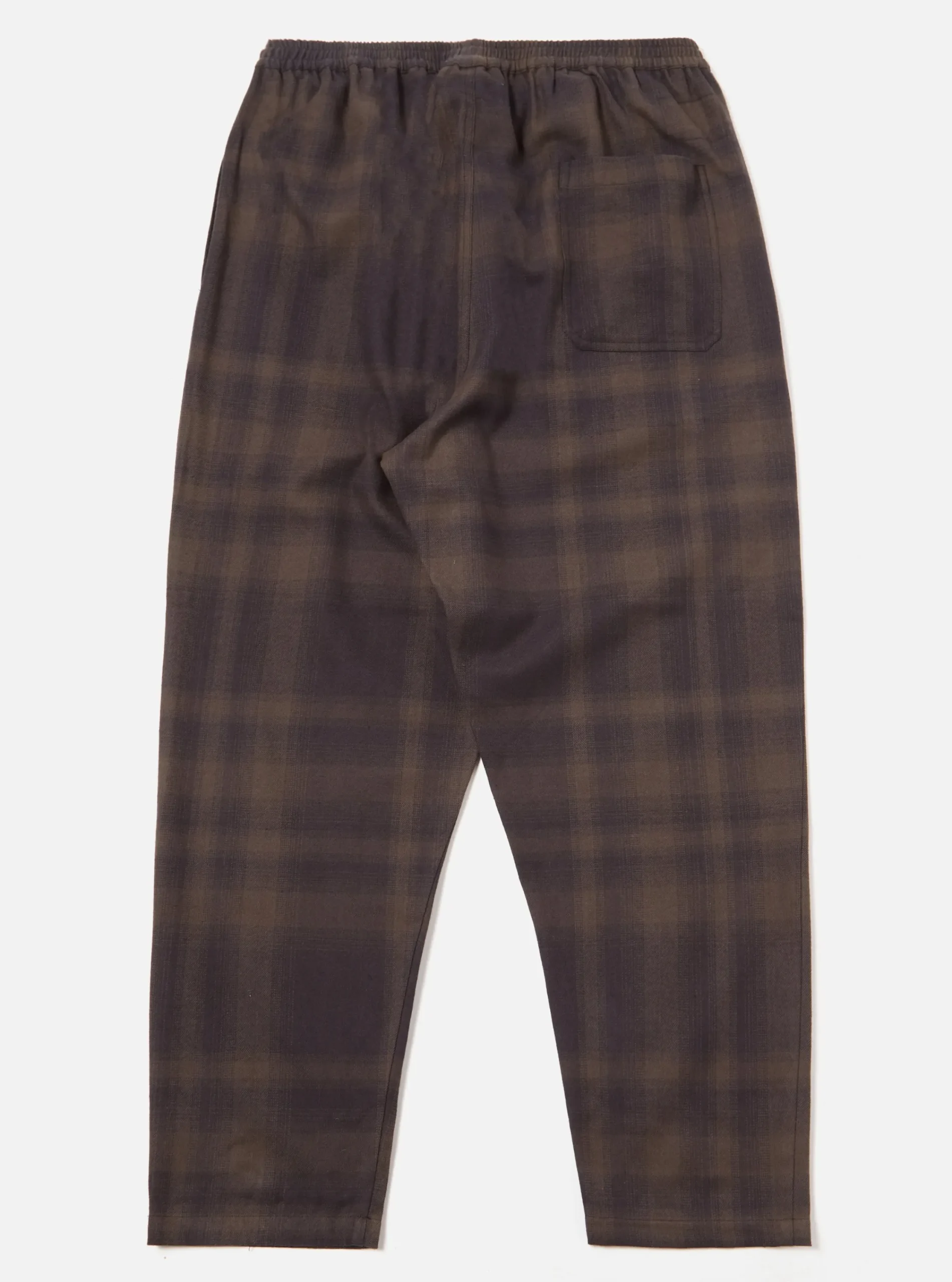 Cheap Pyjama In Charcoal Shadow Check Men Nightwear.