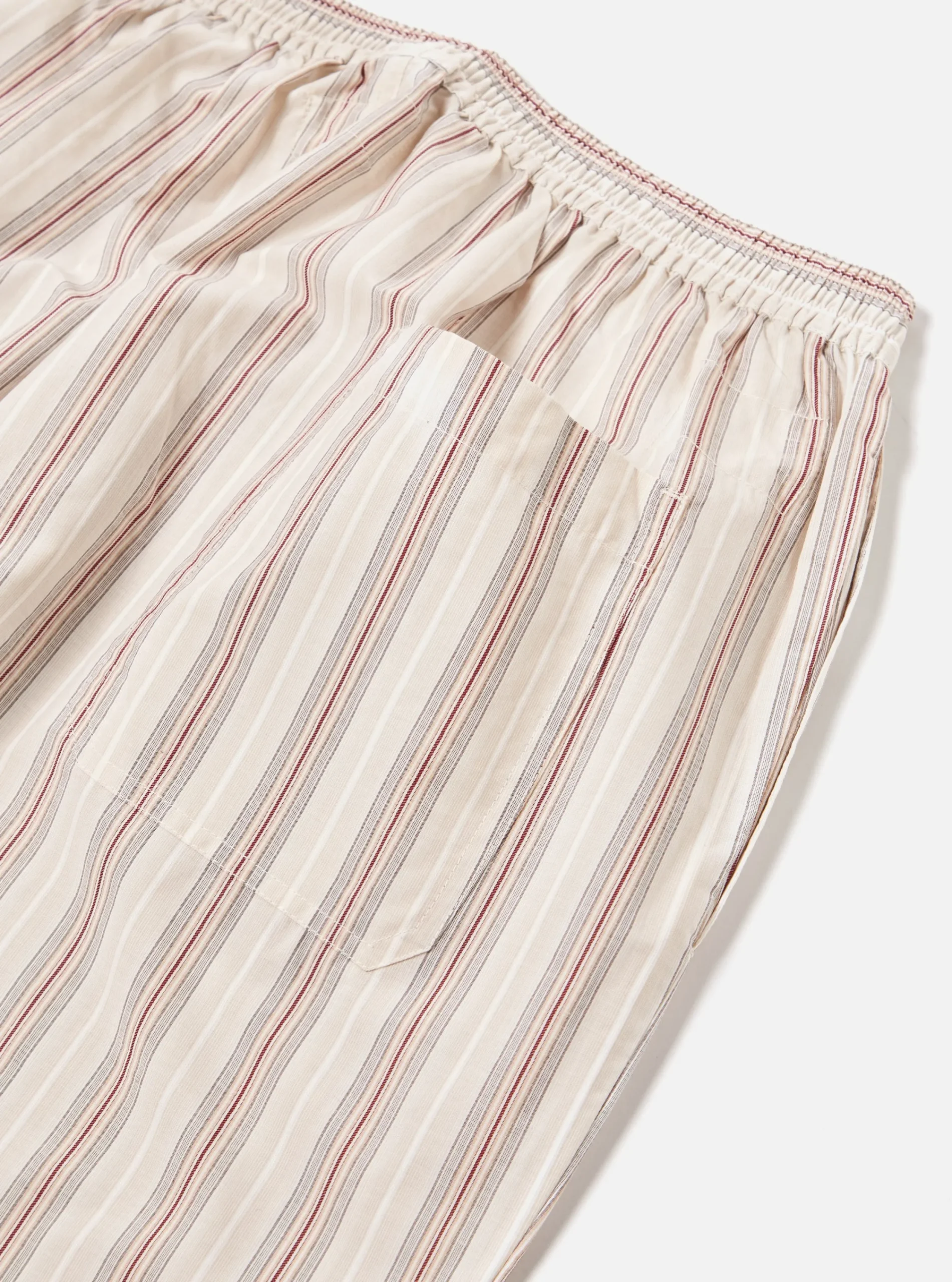 Clearance Pyjama In Ecru Vintage Stripe Men Nightwear.