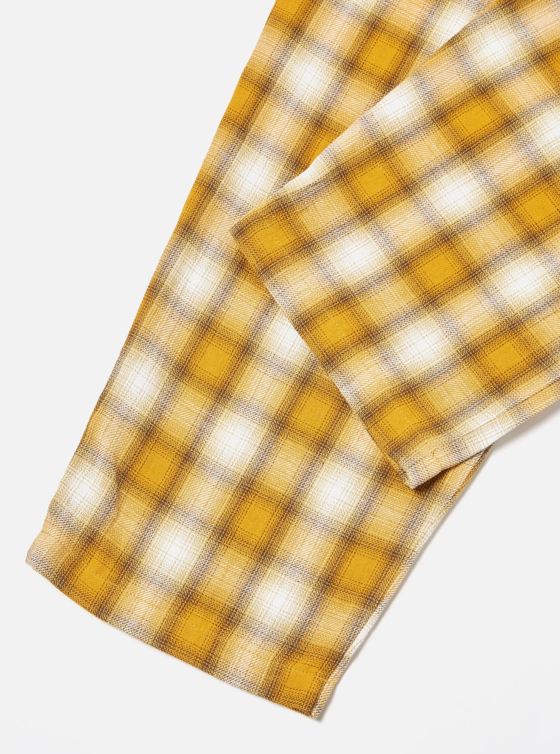 Cheap Pyjama In Mustard Shadow Check Men Nightwear.