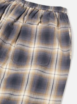 Online Pyjama In Navy Es Shadow Check Men Nightwear.