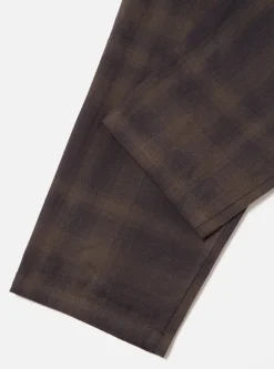 Discount Pyjama Set In Charcoal Shadow Check Men Nightwear.