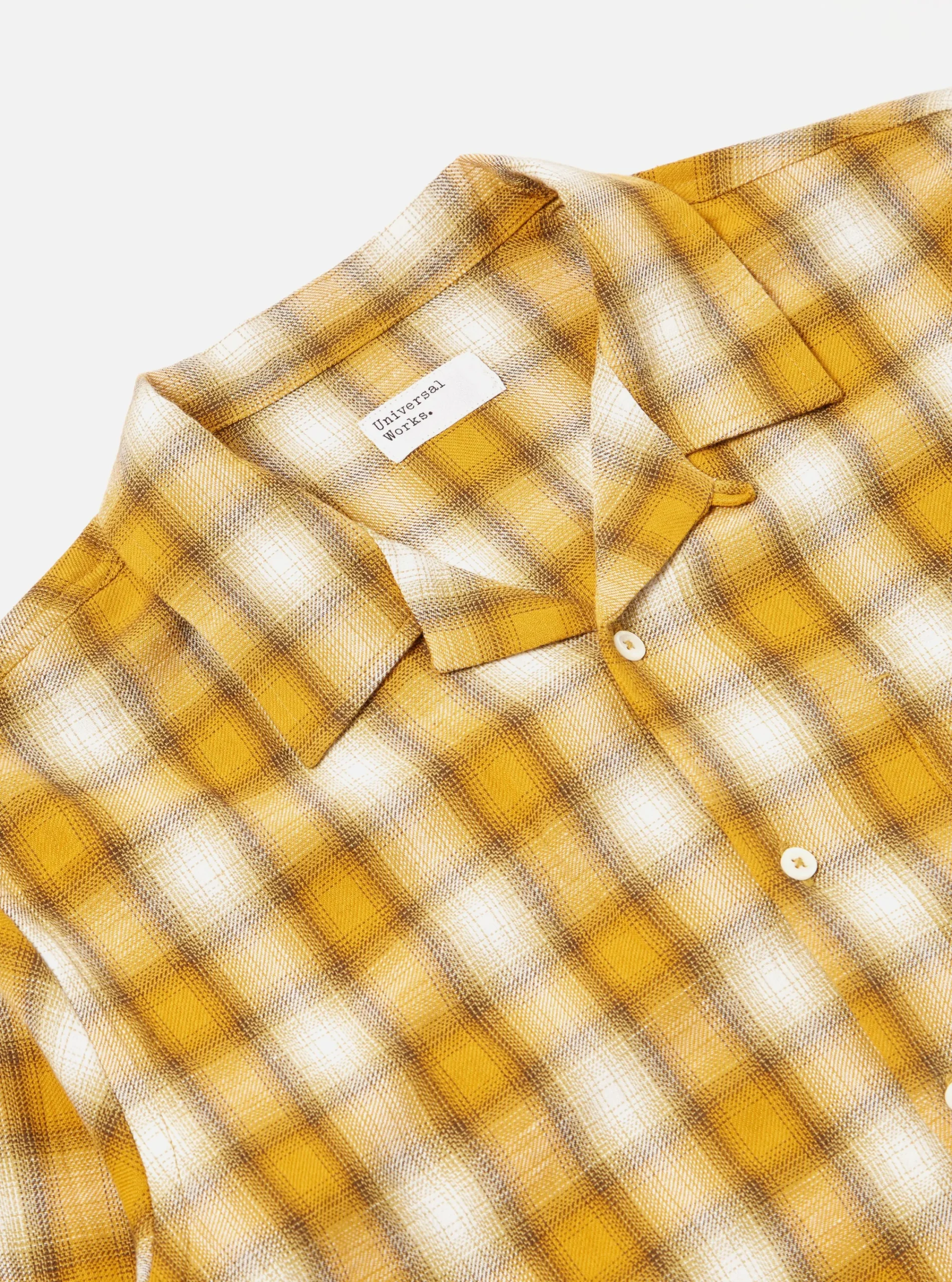 Clearance Pyjama Set In Mustard Shadow Check Men Nightwear.