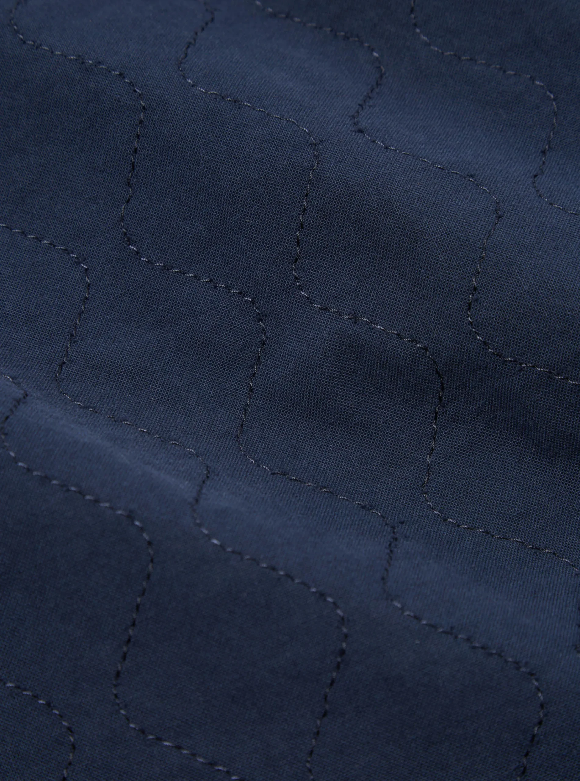 Best Quilted Coverall Jacket In Navy Cotton Men Jackets.