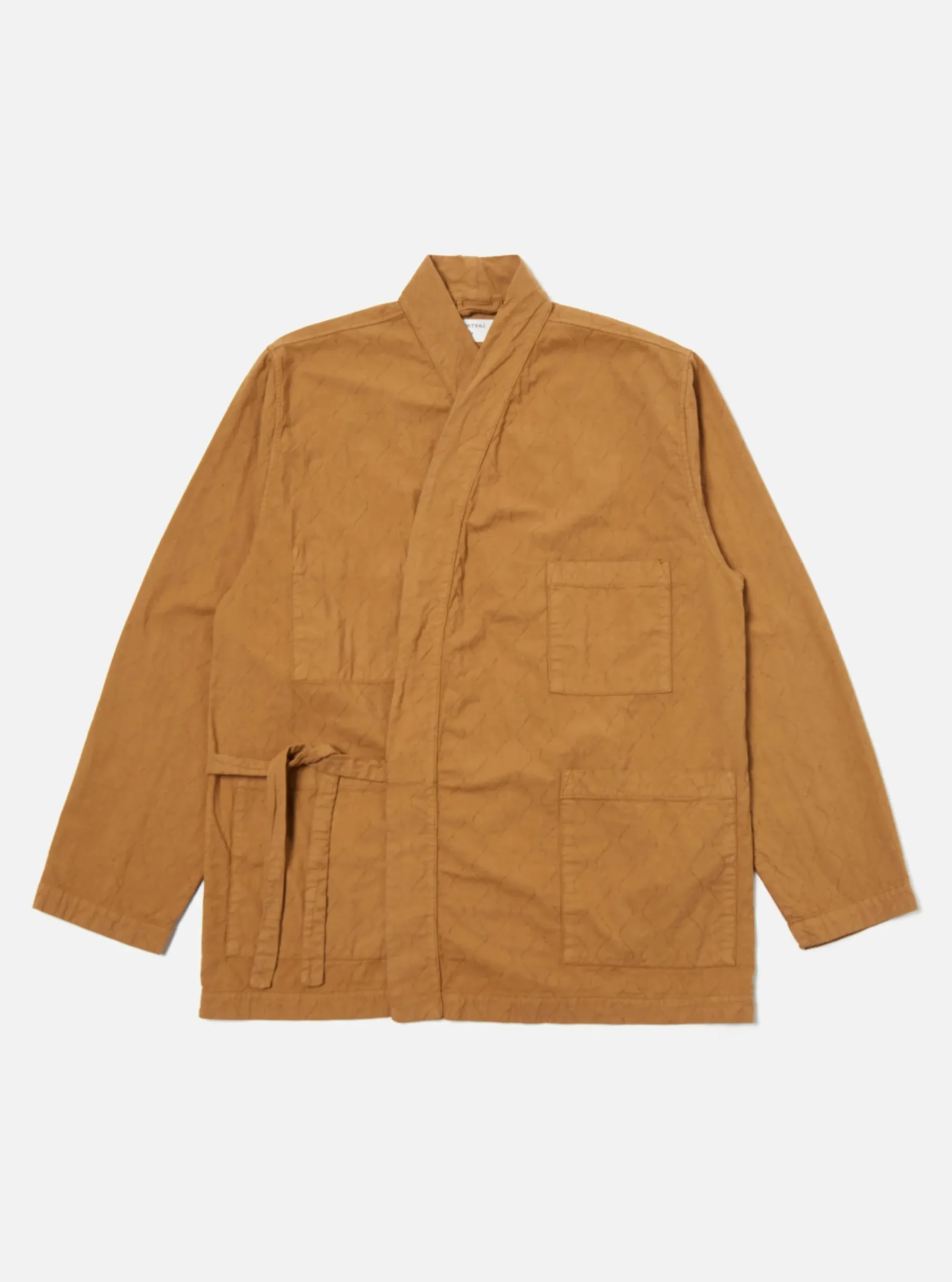 Clearance Quilted Kyoto Work Jacket In Cumin Cotton Men Jackets.