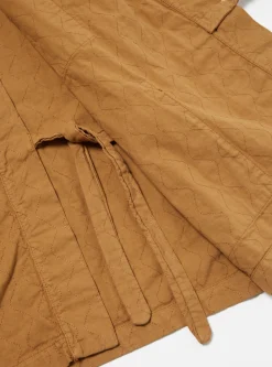 Clearance Quilted Kyoto Work Jacket In Cumin Cotton Men Jackets.
