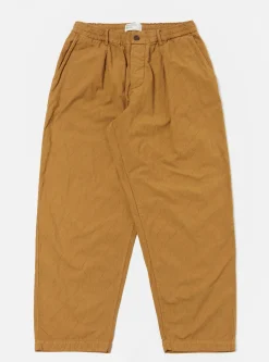 Flash Sale Quilted Oxford Pant In Cumin Cotton Men Trousers.