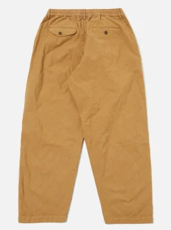 Flash Sale Quilted Oxford Pant In Cumin Cotton Men Trousers.