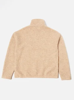 Hot Ramsay Quarter Zip In Stone Wool Fleece Men Fleece.