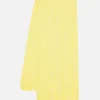 Store Short Scarf In Yellow Dot Print Men Accessories.