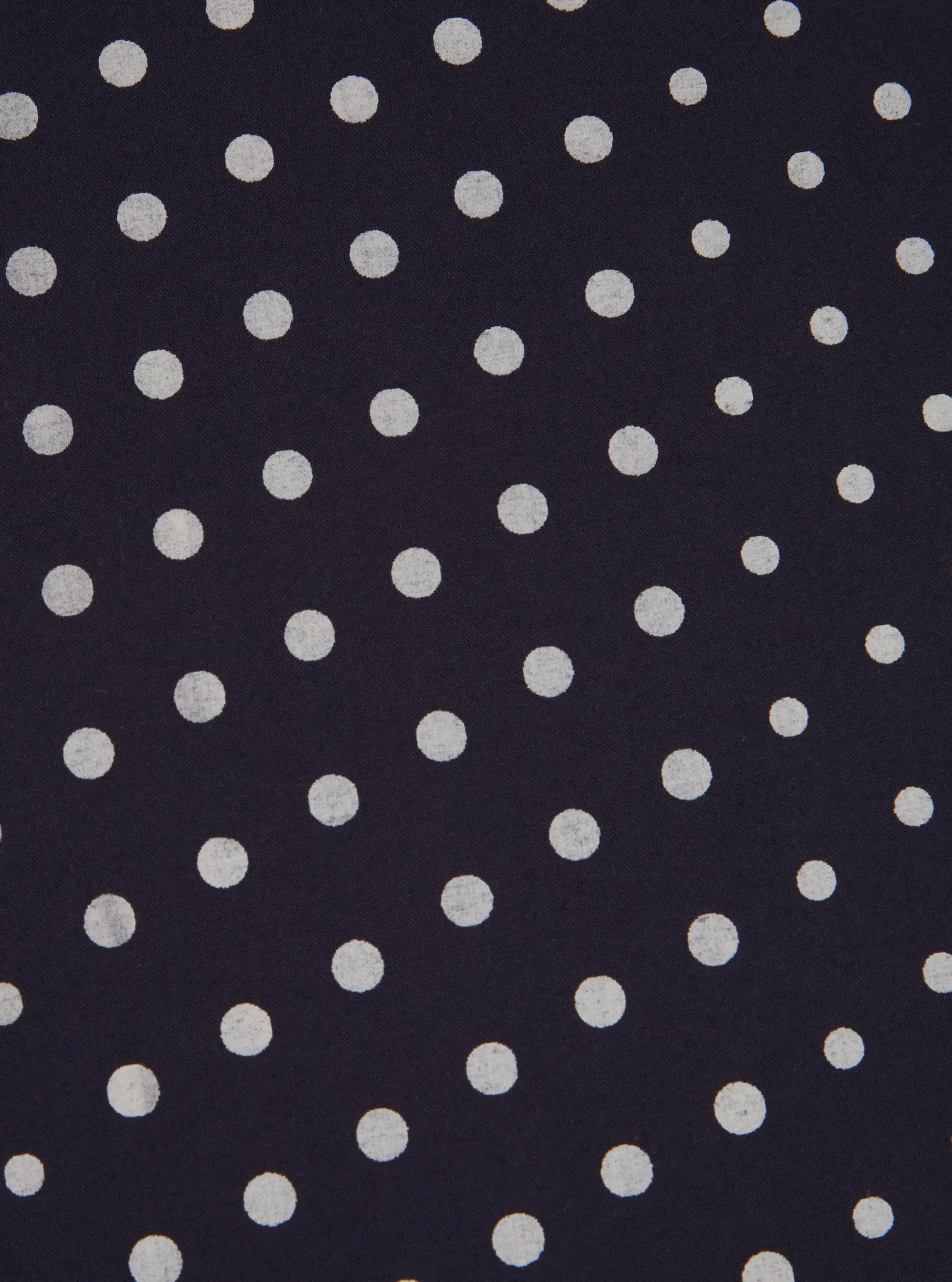 Best Sale Short Scarf In Navy Dot Print Men Accessories.