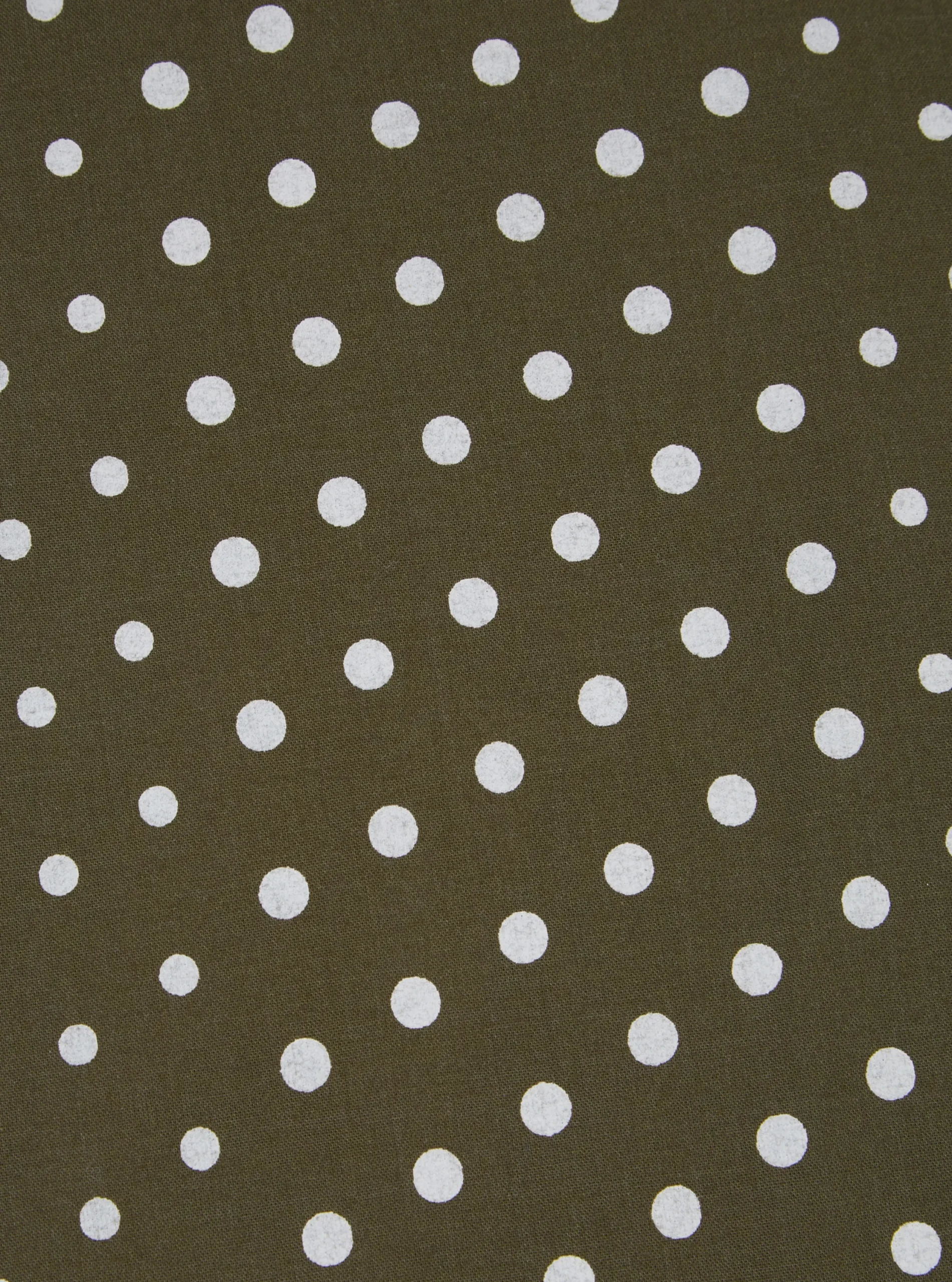 Best Short Scarf In Olive Dot Print Men Accessories.