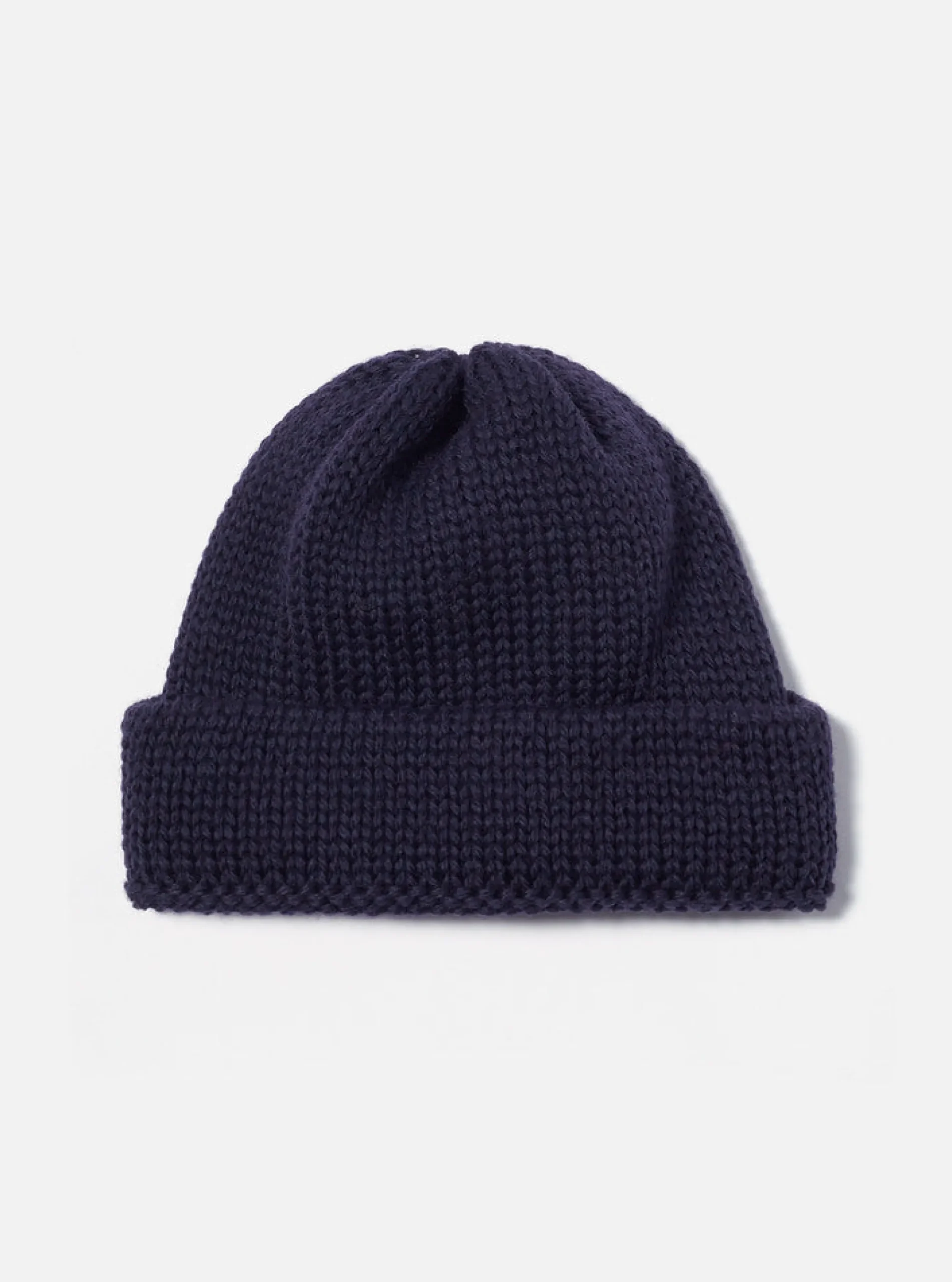 Best Short Watch Cap In Navy British Wool Men Accessories.