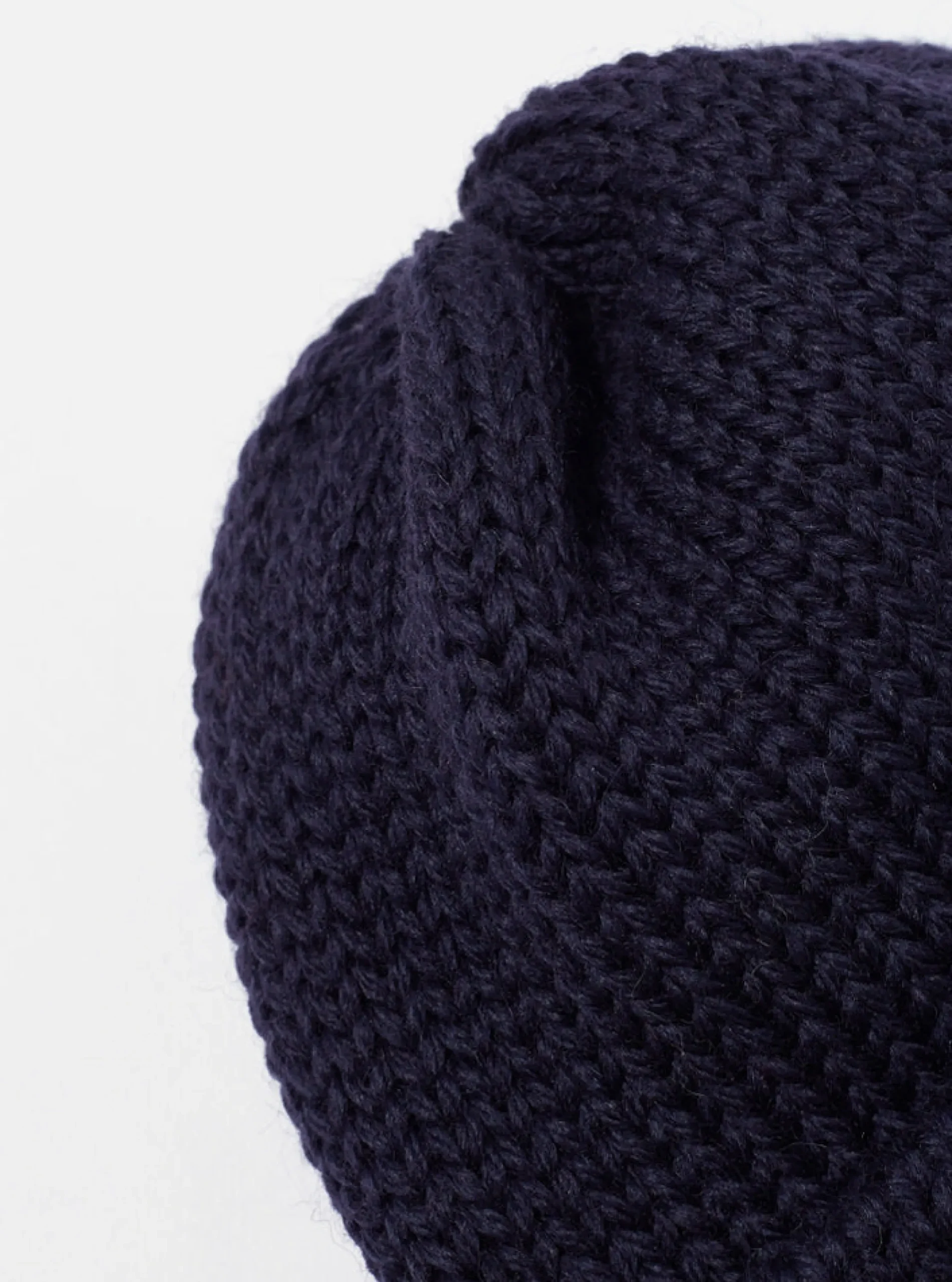 Best Short Watch Cap In Navy British Wool Men Accessories.