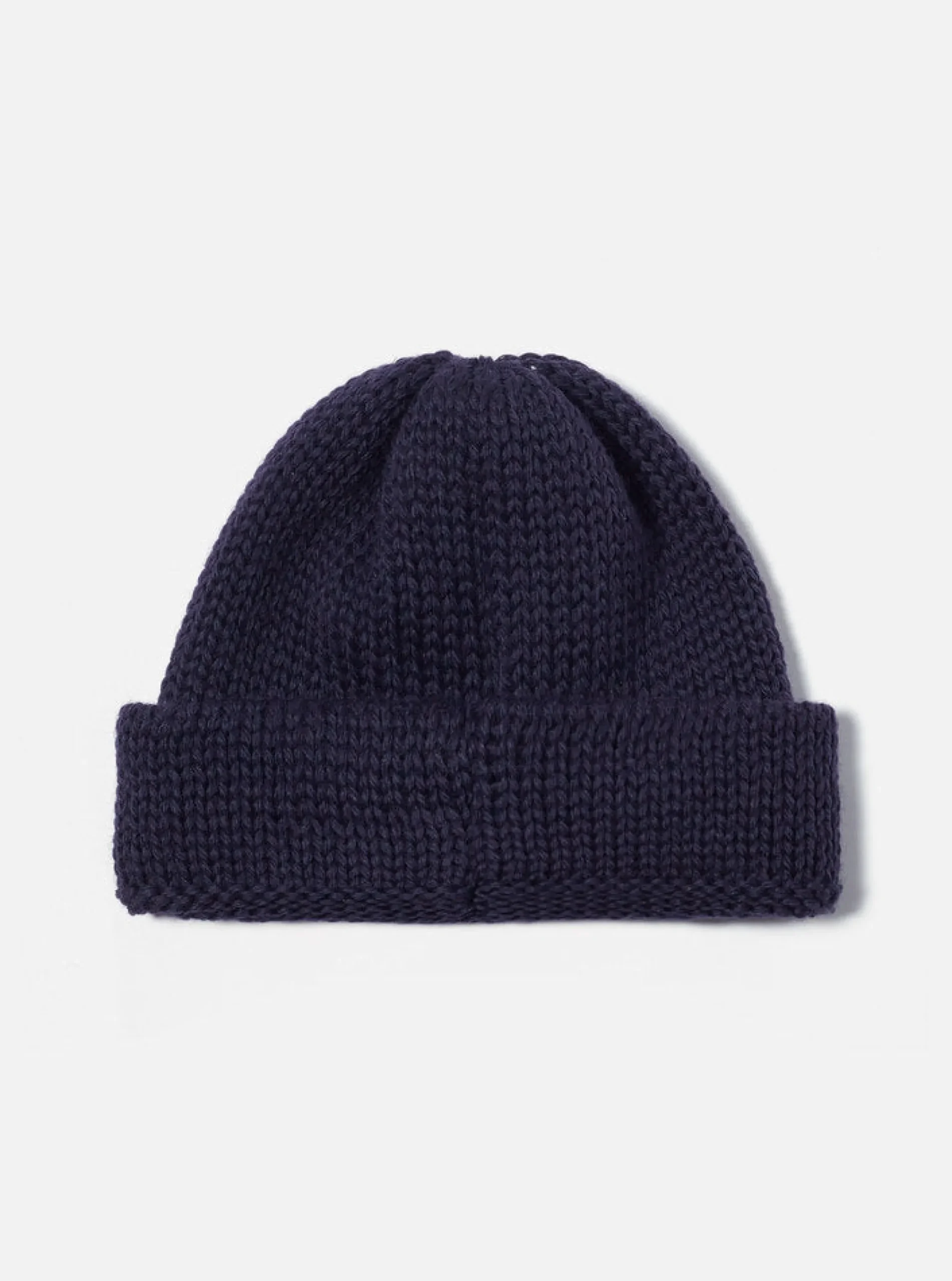 Best Short Watch Cap In Navy British Wool Men Accessories.