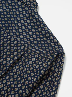 Flash Sale Square Pocket Shirt In Navy Nippon Pyjama Print Men Shirts.