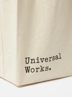 Hot Suit Bag In Ecru Cotton Men Accessories.
