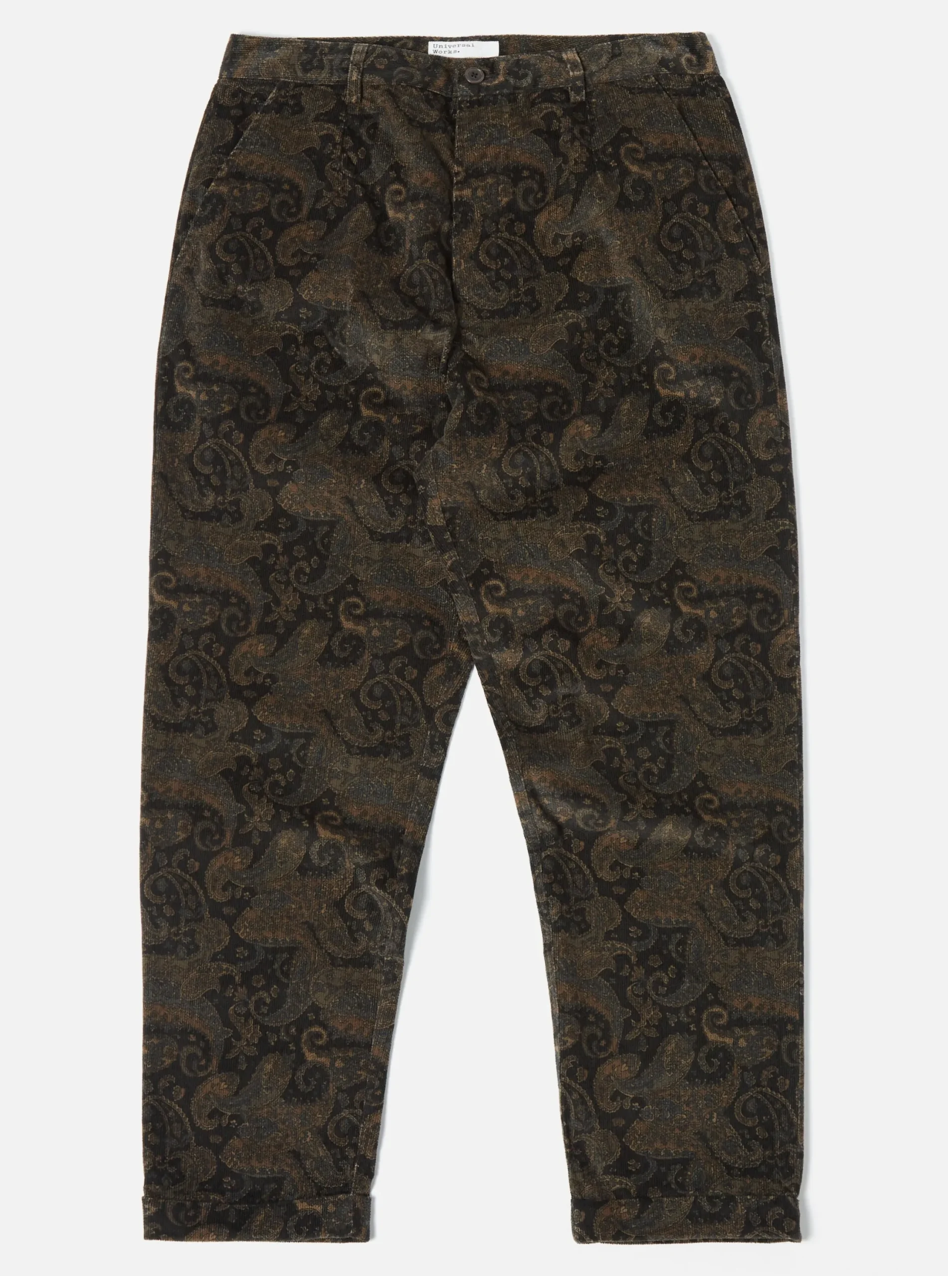 Fashion Super Chino In Black Japanese Print Cord Men Suiting.