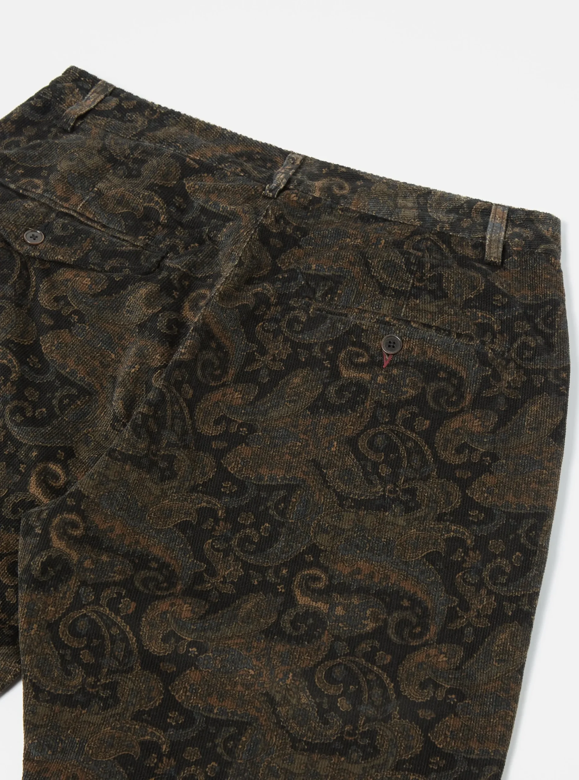 Fashion Super Chino In Black Japanese Print Cord Men Suiting.