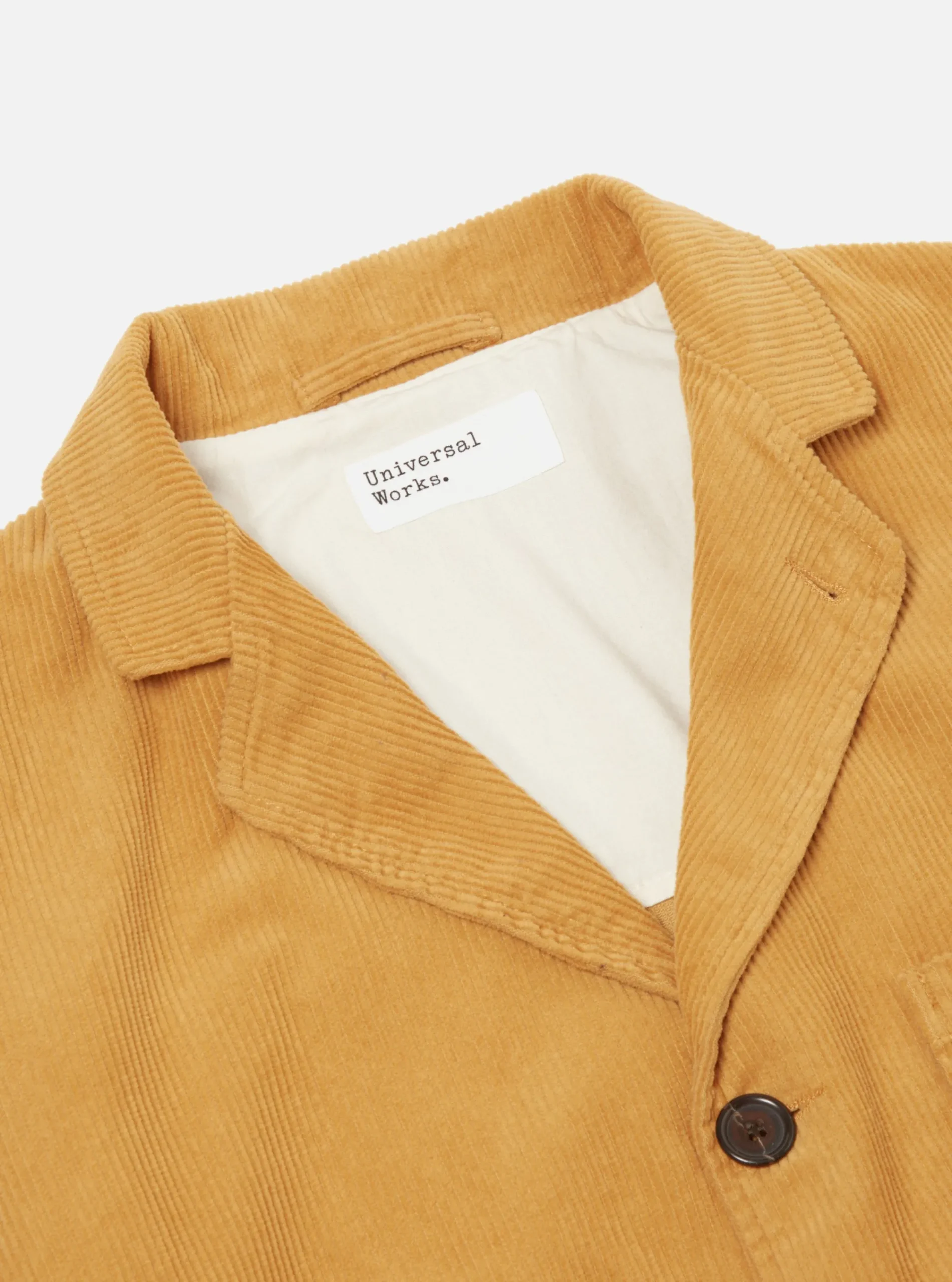 Shop Three Button Jacket In Corn Cord Men Jackets.