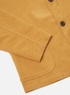 Shop Three Button Jacket In Corn Cord Men Jackets.