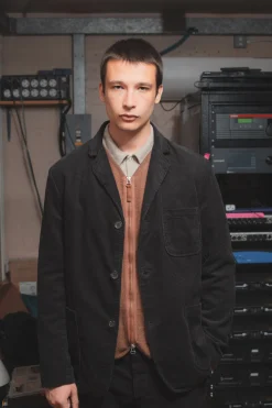 Best Three Button Jacket In Licorice Cord Men Jackets.