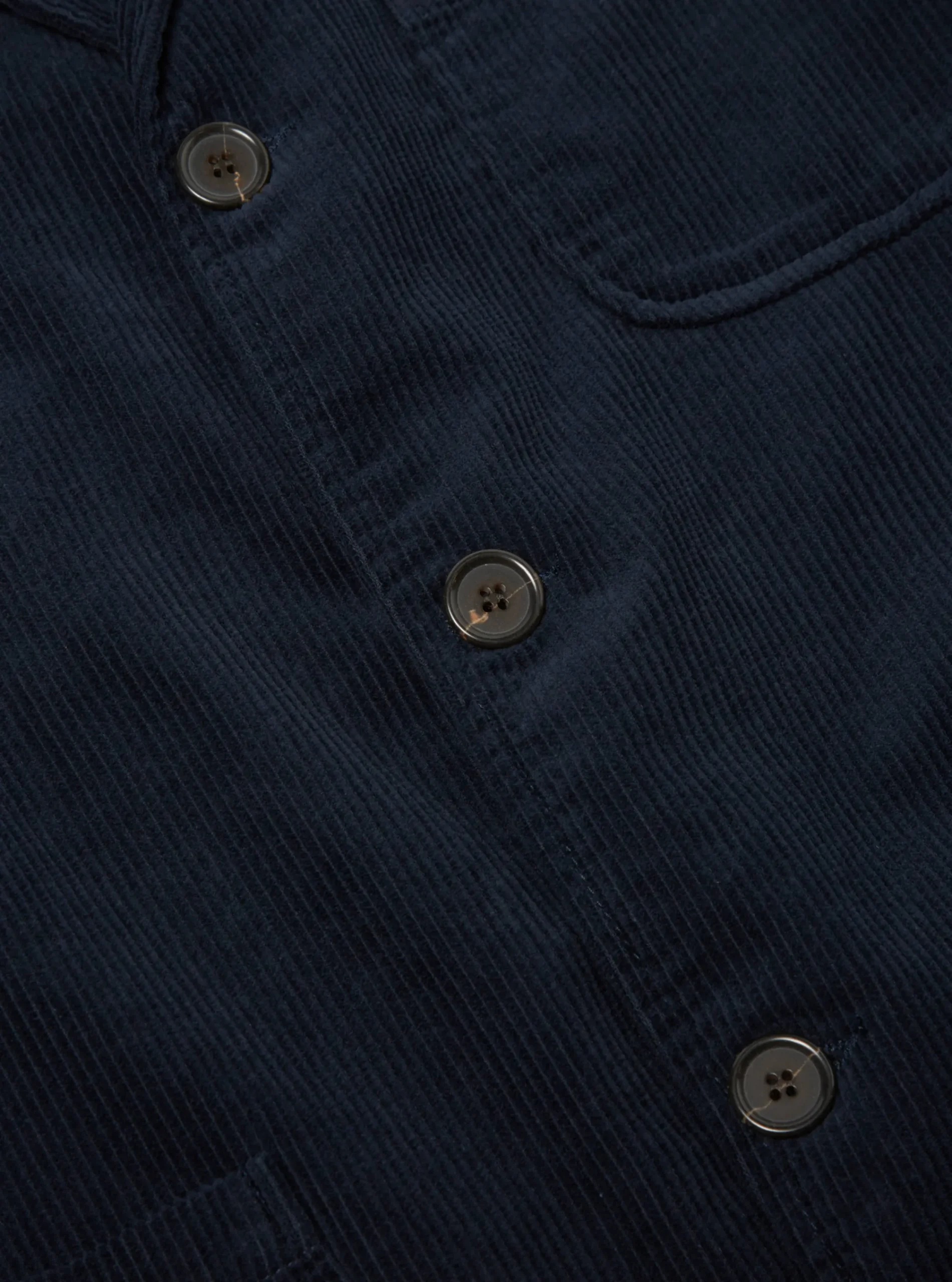 Fashion Three Button Jacket In Navy Cord Men Jackets.