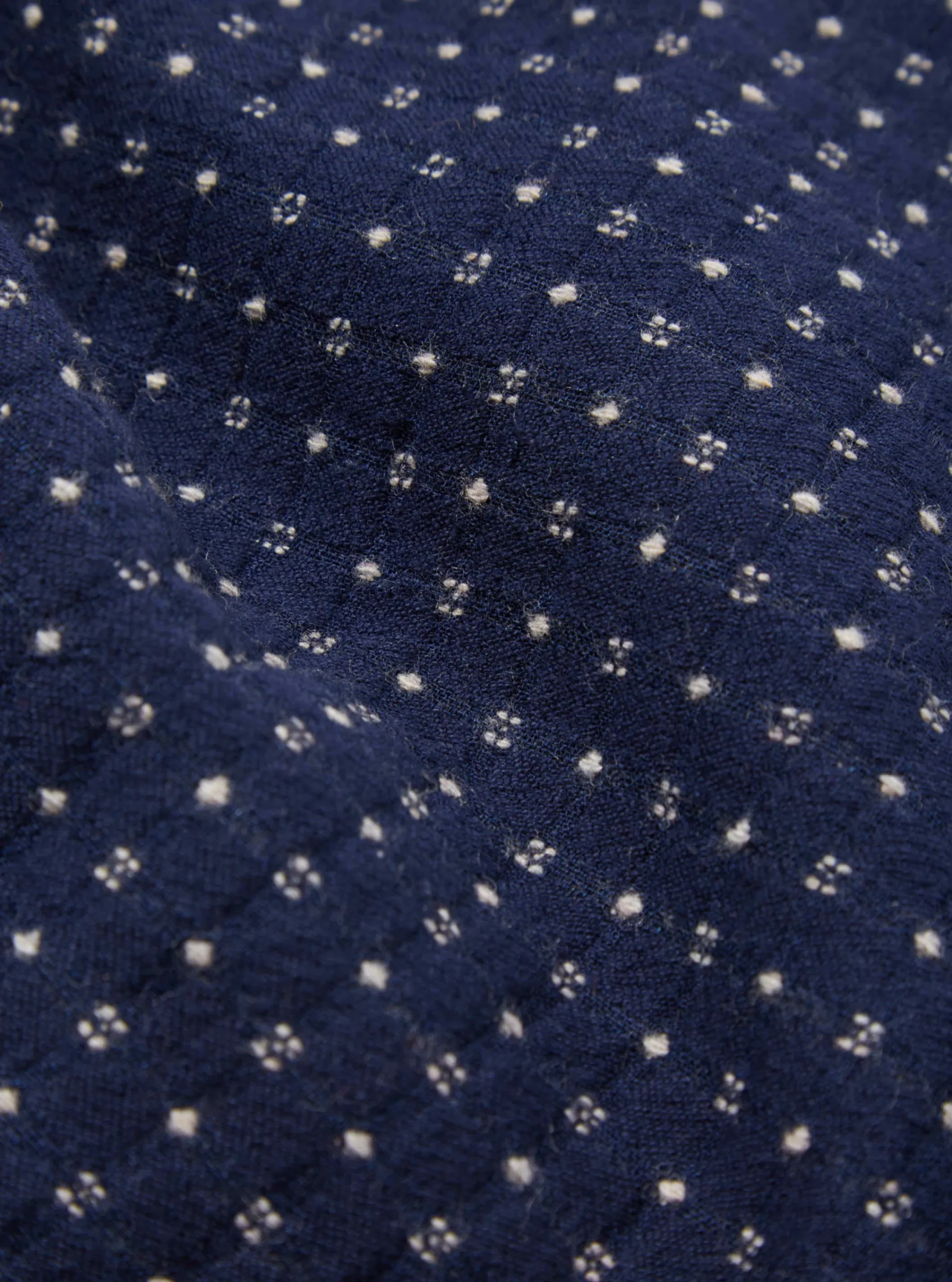 Shop Three Button Jacket In Indigo Shingora Dot Men Jackets.