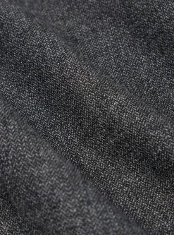 Flash Sale Three Button Jacket In Grey Upcycled Italian Tweed Men Jackets.