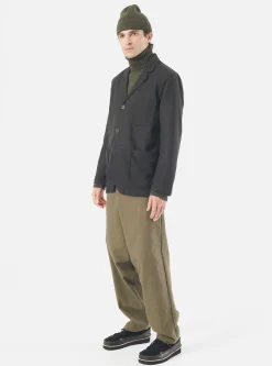 Sale Three Button Jacket In Olive Upcycled Italian Tweed Men Jackets.