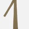 Shop Tie In Olive Dot Print Men Suiting.
