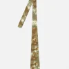 Fashion Tie In Olive Space Camo Men Accessories.