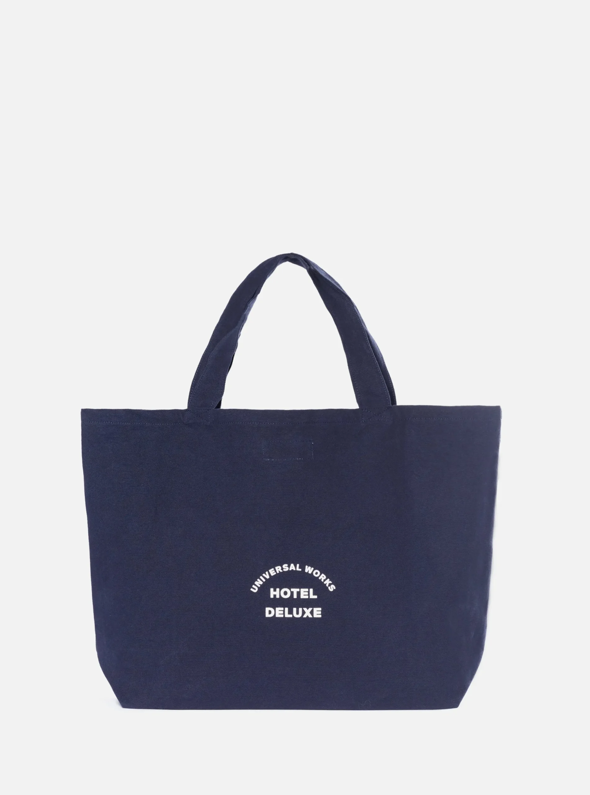 Clearance Tote Bag In Navy Canvas Men Accessories.