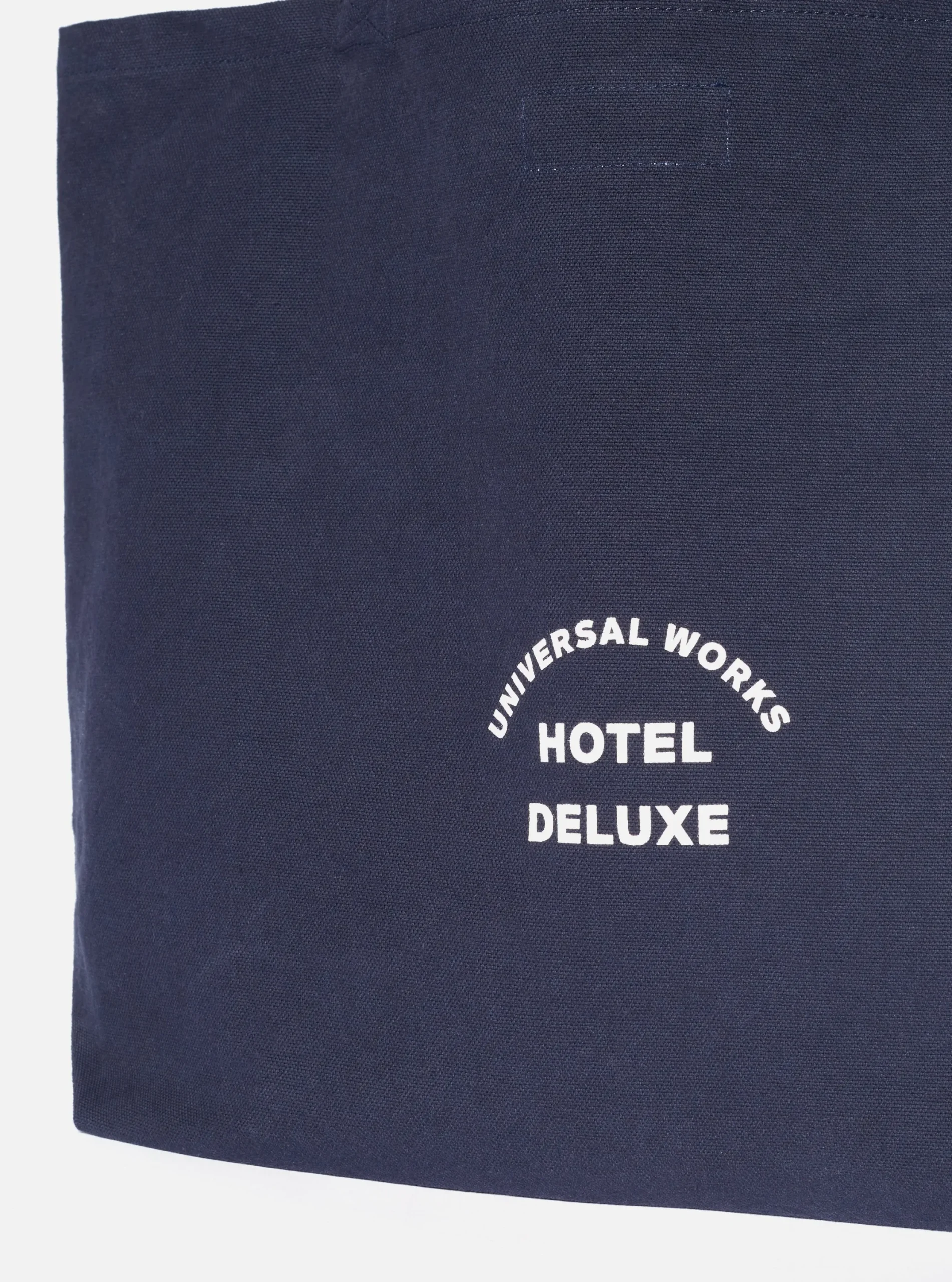 Clearance Tote Bag In Navy Canvas Men Accessories.
