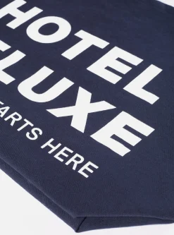 Clearance Tote Bag In Navy Canvas Men Accessories.