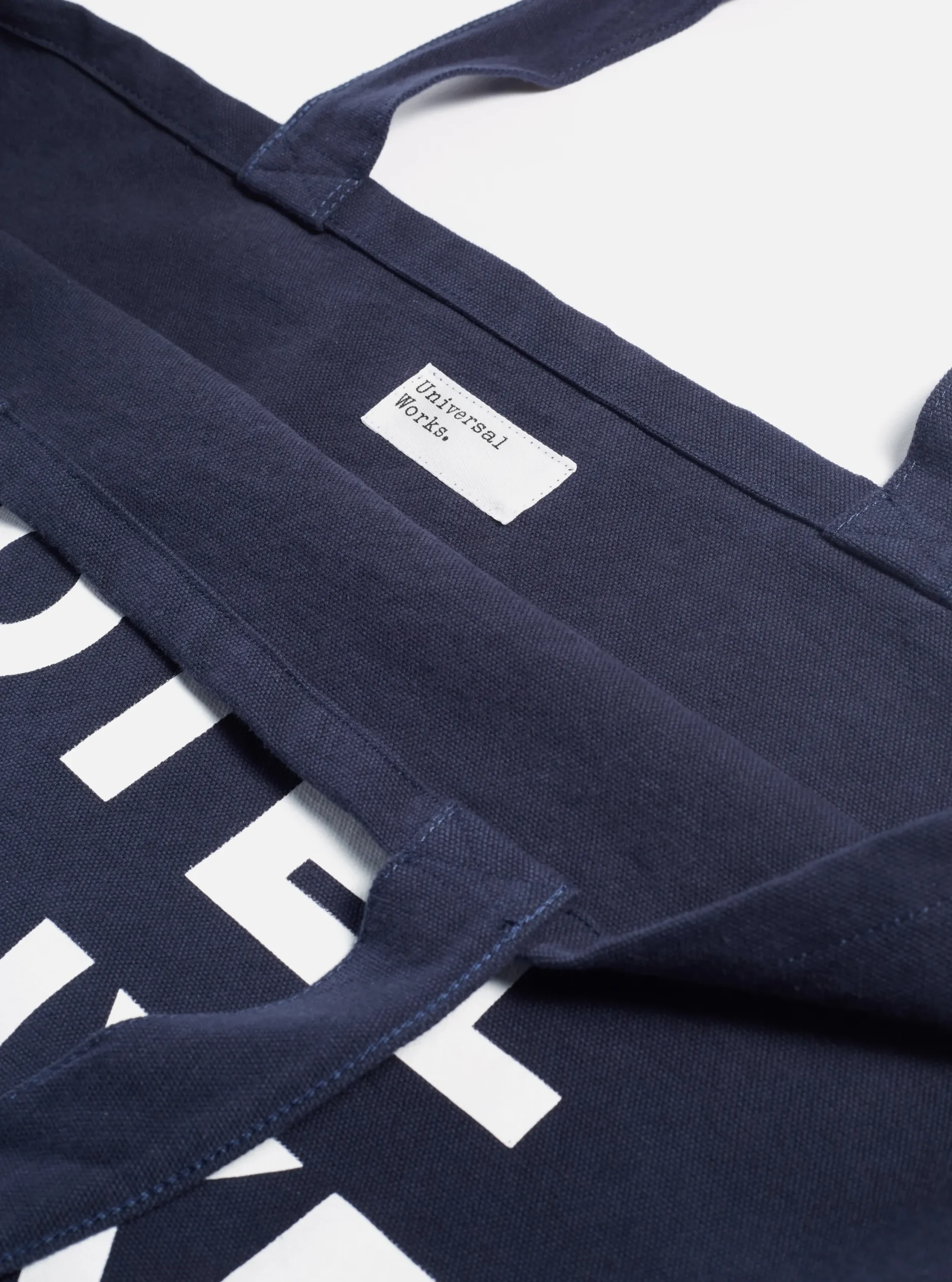 Clearance Tote Bag In Navy Canvas Men Accessories.